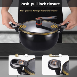 8L Large Capacity Braised Stew Pot Hot Pot