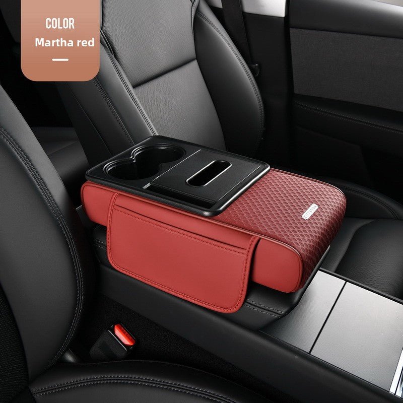 Car Armrest Box with Storage & Comfort Pad - Goods Vault