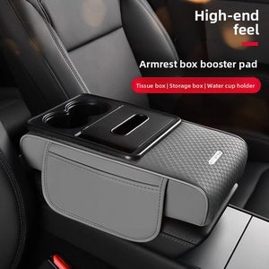 Car Armrest Box with Storage & Comfort Pad - Goods Vault