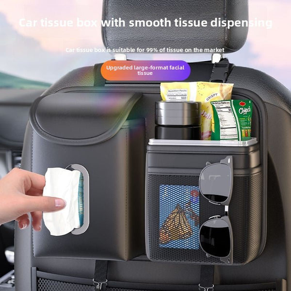 Car Organizer Bag – Waterproof Seat Back Storage - Goods Vault