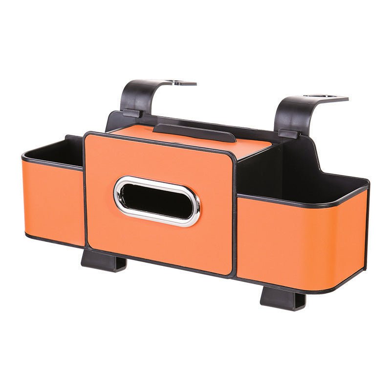 Car Seat Back Organizer – Multifunctional Storage & Cup Holder - Goods Vault
