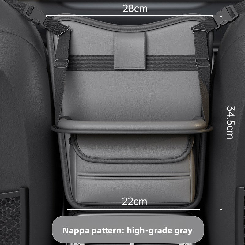 Car Seat Back Organizer with Storage & Handle - Goods Vault