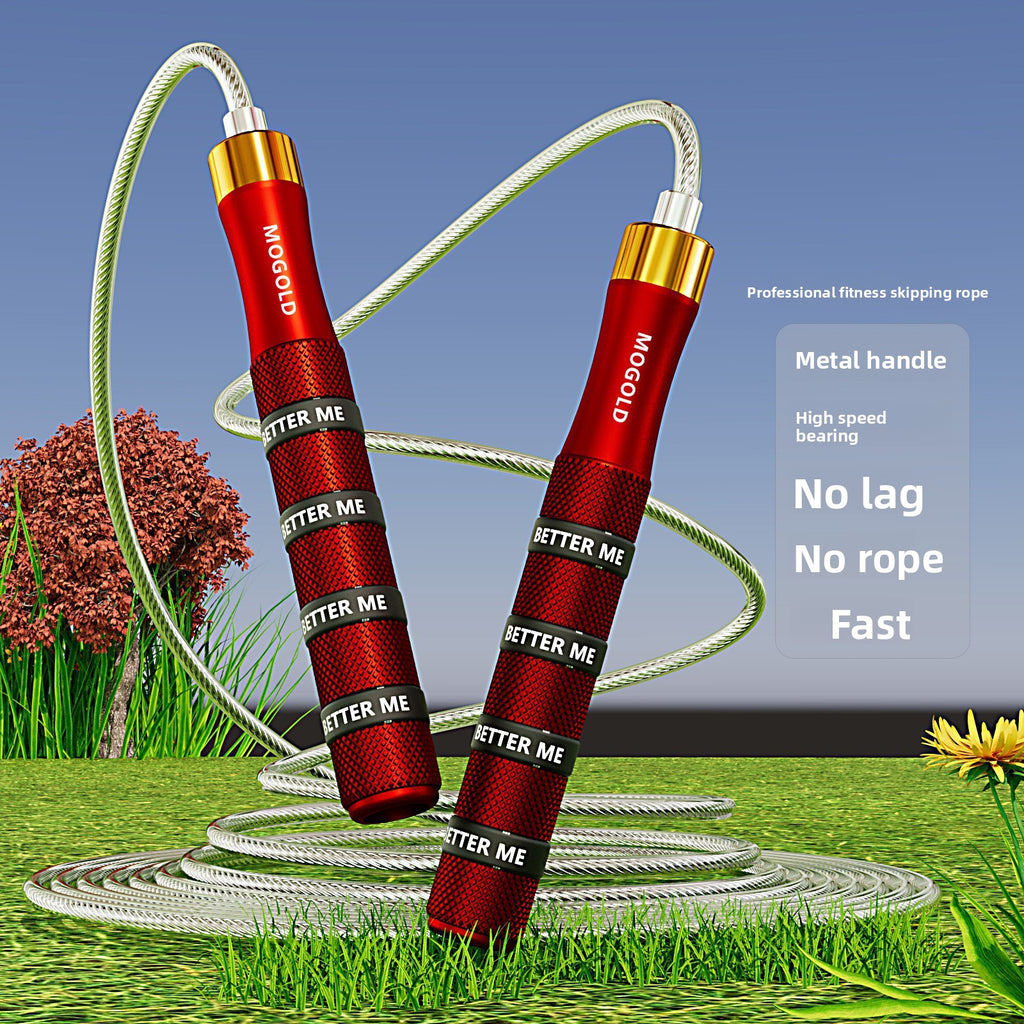 Colorful ring snap skipping rope