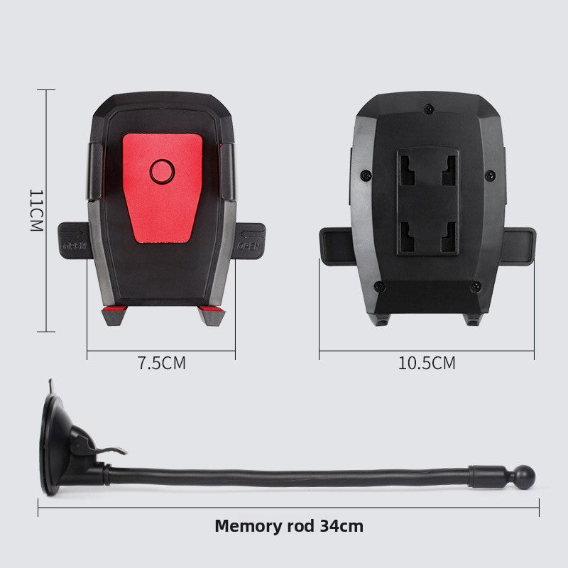 Adjustable Car Phone Holder with Long Arm