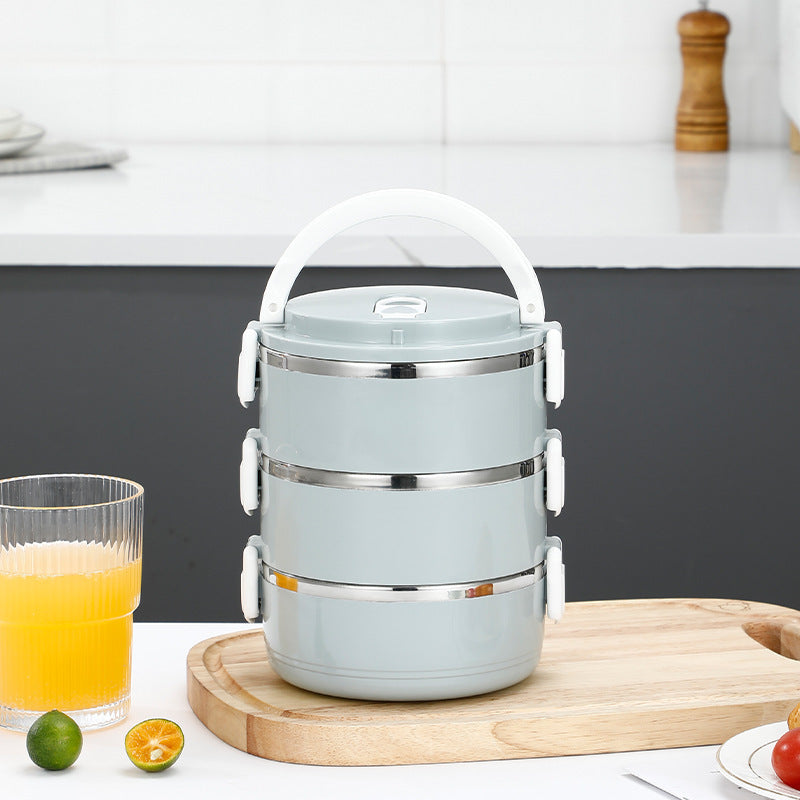 Multi-Layer Portable Meal Container