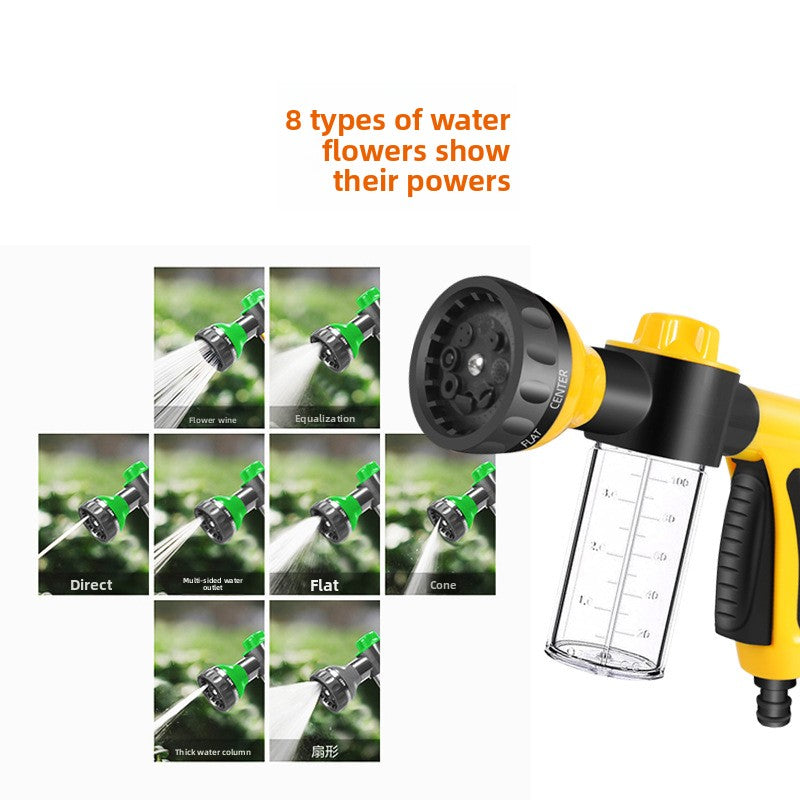 Car high-pressure car wash water gun