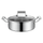 Food-grade stainless steel wok