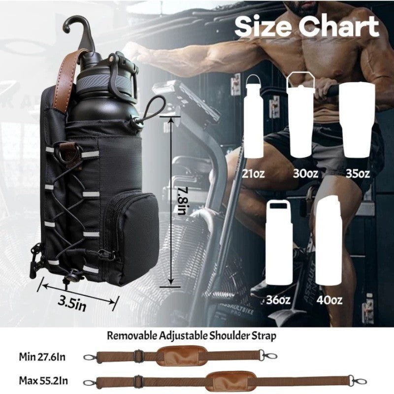 Fitness Magnetic Water Bottle Bag