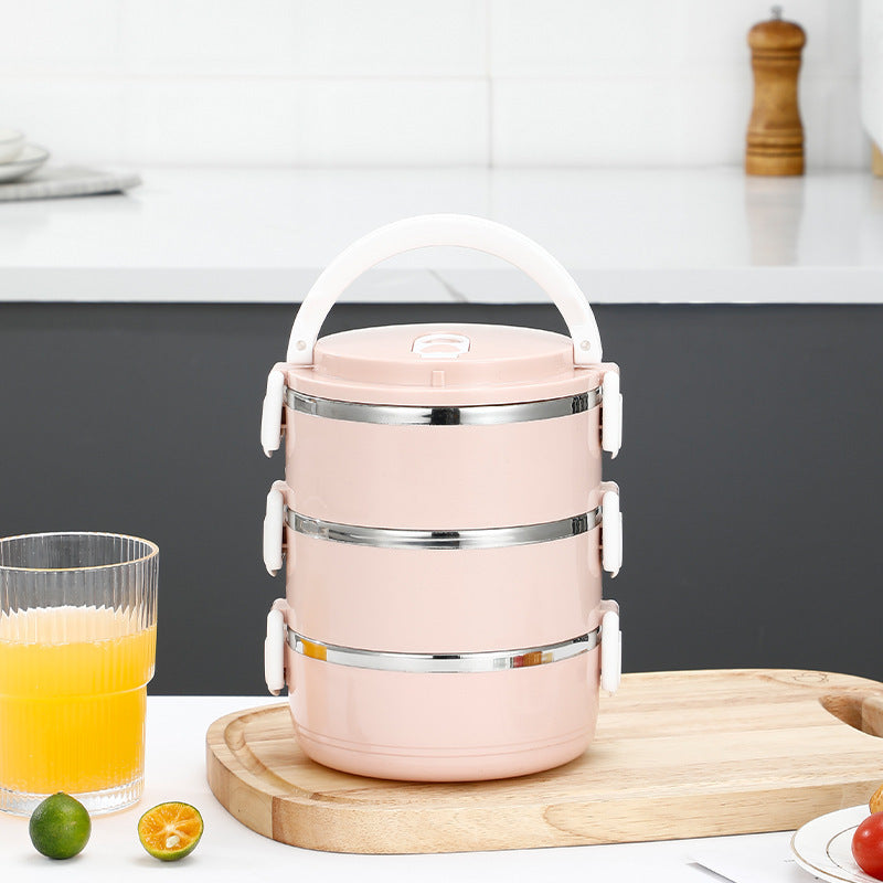 Multi-Layer Portable Meal Container