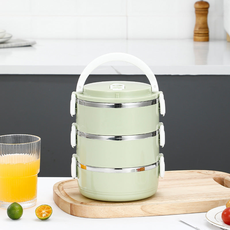 Multi-Layer Portable Meal Container