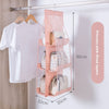 Hanging Closet Organizer  Multi-Layer Storage Rack for Clothes, Towels, Underwear & Accessories, Space-Saving Wardrobe Organizer