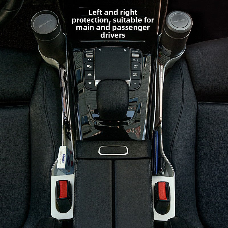 Car Storage Box Seat Gap Organizer with Holder