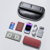 Car Storage Box Seat Gap Organizer with Cup Holder