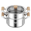 stainless steel pot
