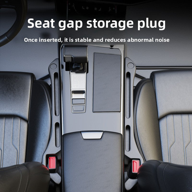 Car Gap Filler with Storage & Card Slots