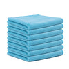 Microfiber absorbent cleaning cloths