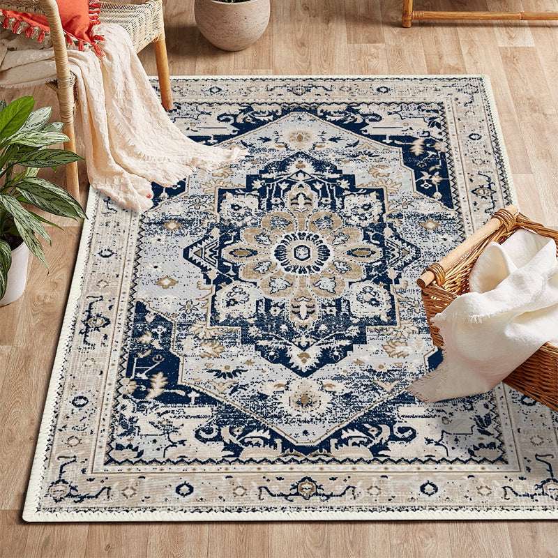 Water-absorbing and anti-slip large carpet floor mat