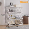 Hot Sale X-type Simple Dust-proof Shoe Rack