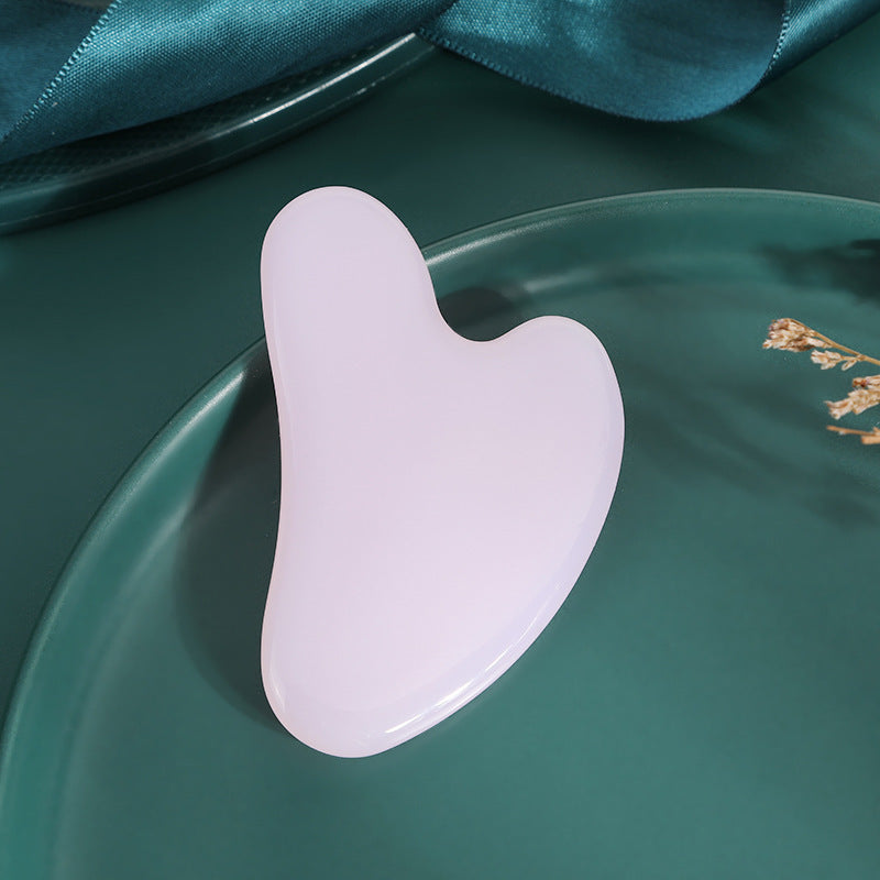 Rose Quartz Facial Roller & Gua Sha Set  Natural Stone Face Massager for Skin Glow, Lifting, Anti-Aging & Relaxation