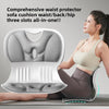 Lumbar support and correction cushion