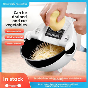 Stainless Steel Hand Guard Vegetable Cutter with Grater and Slicer