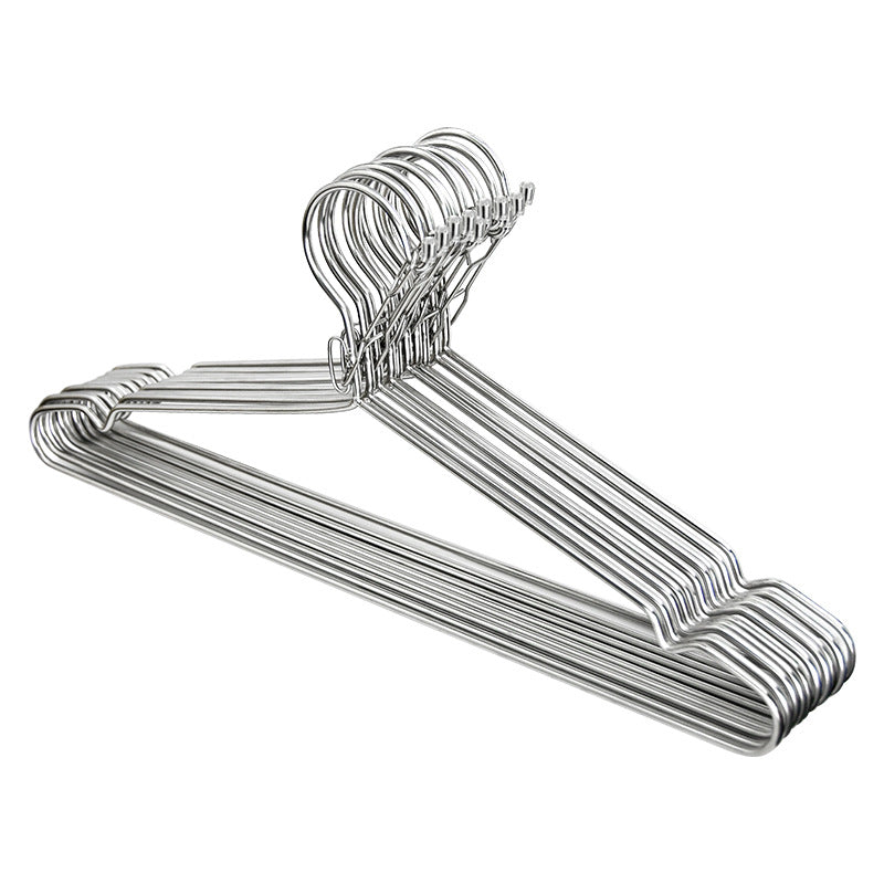 Stainless steel clothes hanger - solid hanging rack