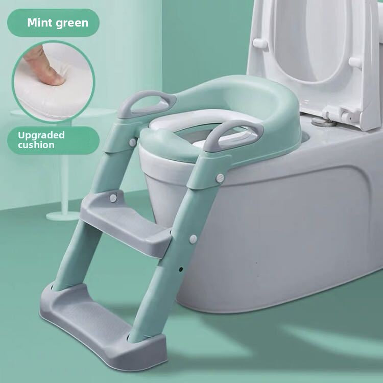 Kids Potty Training Seat with Ladder  Adjustable Child Toilet Seat, Non-Slip, Foldable, Safe for Boys & Girls