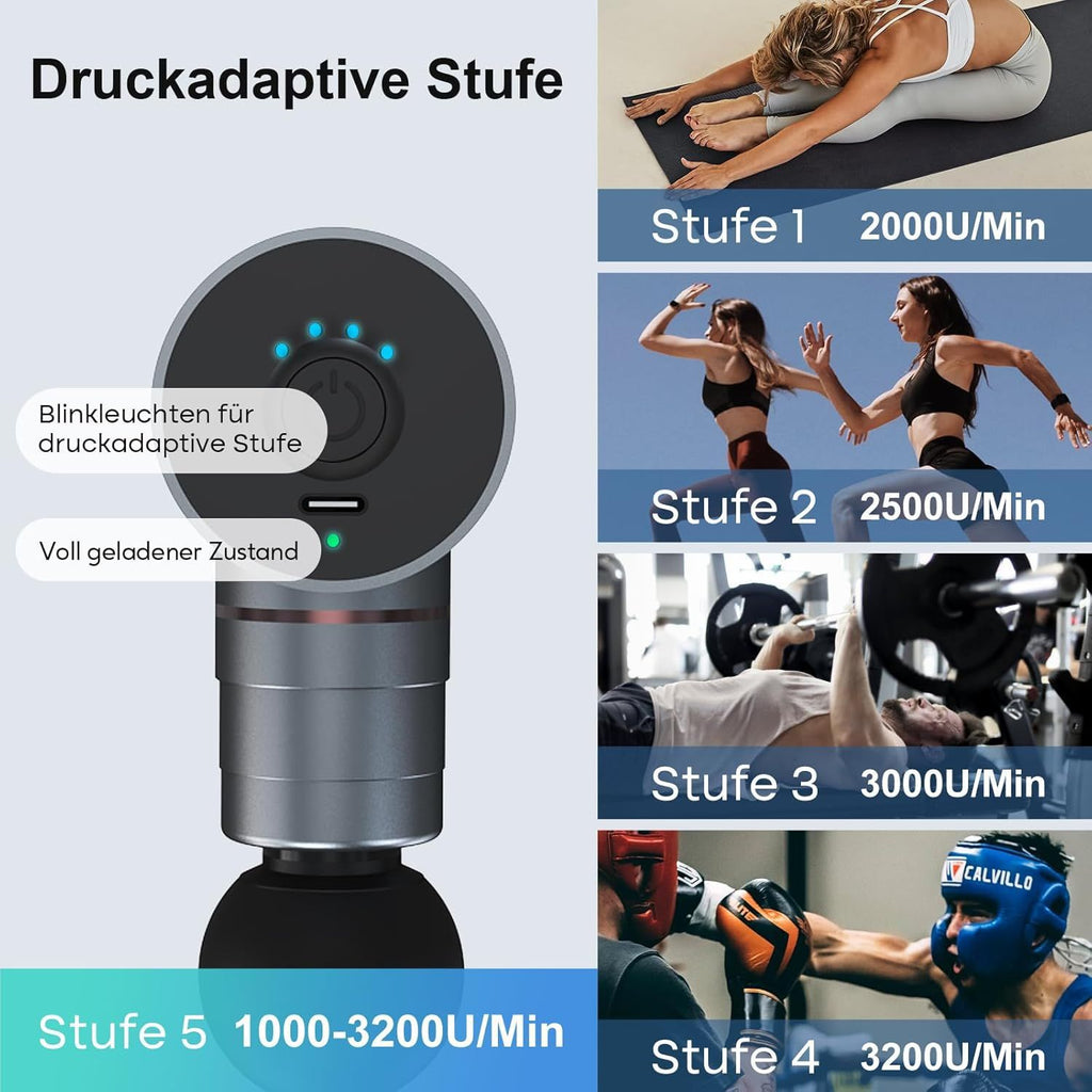 Metal brush-type fascial massager