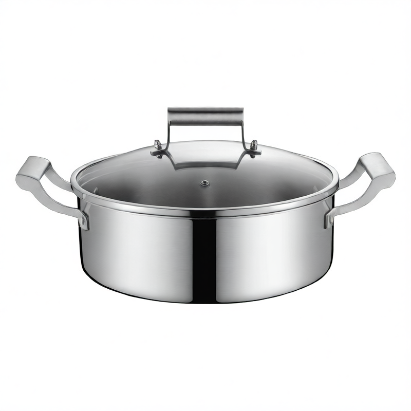 Food-grade stainless steel wok