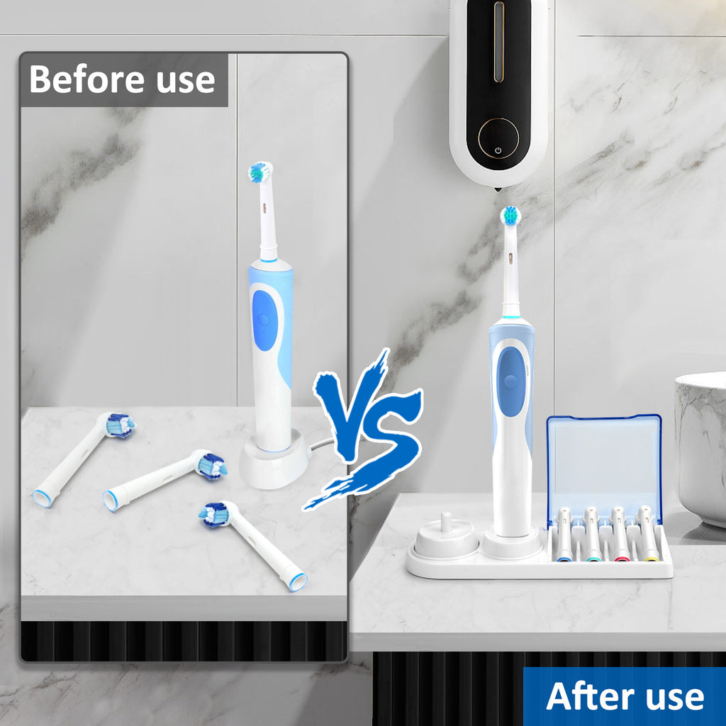 Electric Toothbrush Holder, Punch-Free Storage Rack