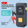 2-in-1 Car Jump Starter with Air Compressor | Emergency Battery Booster & Tire Inflator