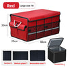 Folding Car Trunk Storage Box – Dual Color Organizer