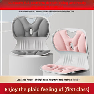 Lumbar support and correction cushion