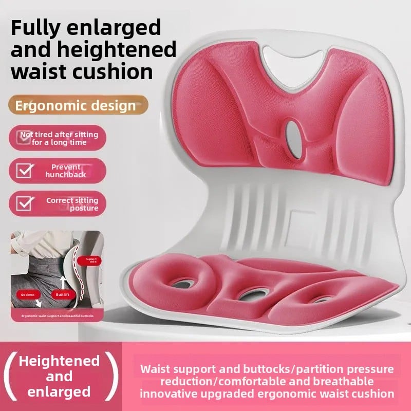 Lumbar support and correction cushion