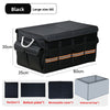 Folding Car Trunk Storage Box – Dual Color Organizer