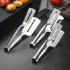 Stainless Steel Multi-Function Kitchen Tongs  Heat-Resistant Food Turner & Grill Clip for Cooking & BBQ