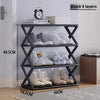 Hot Sale X-type Simple Dust-proof Shoe Rack