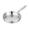 Stainless Steel Frying Pan Triple-Layer Non-Stick Induction Compatible