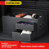 Leather Car Storage Box for Trunk Organizer