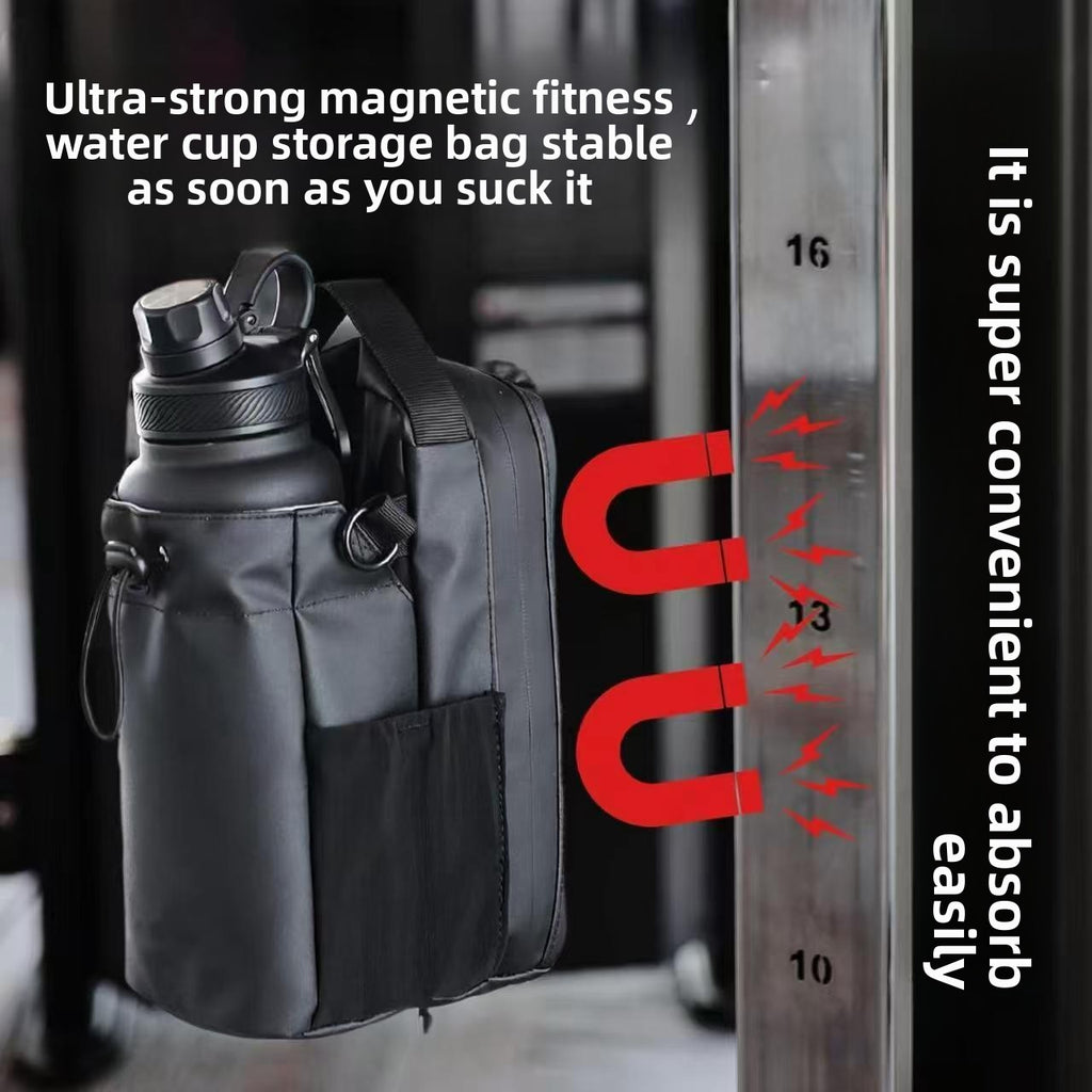Fitness Magnetic Water Bottle Bag
