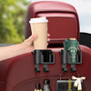 Car Cup Holder with Hook & Seatback Storage Rack